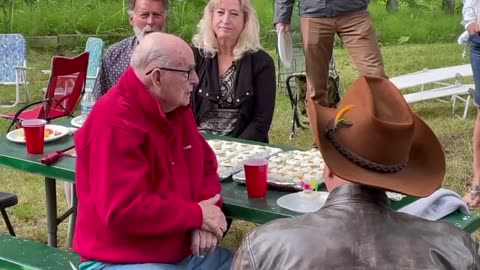 Alaska: Dick Strutz just passed away. Here he is asked what advice he would give us.