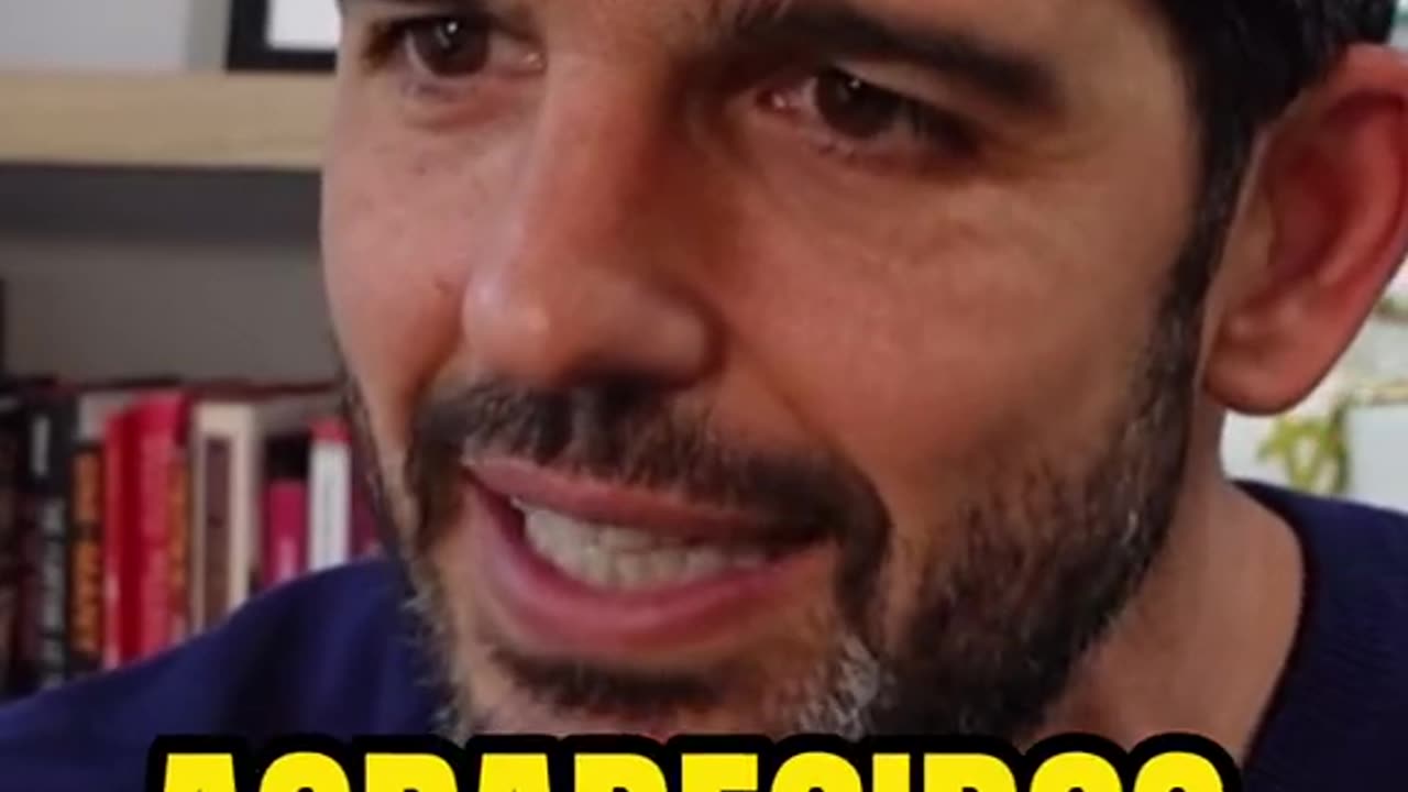 Agradece, pero no te conformes.