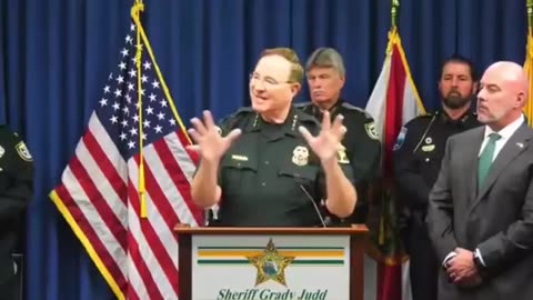 Sheriff Judd telling it like it is and simply explaining why all this chaos is happening