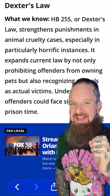 JD Delay - FLORIDA PROTECTS DOGS - Thank you Governor DeSantis.