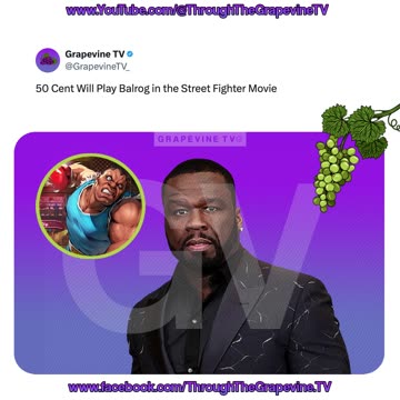 50 Cent Will Play Balrog in the Street Fighter Movie