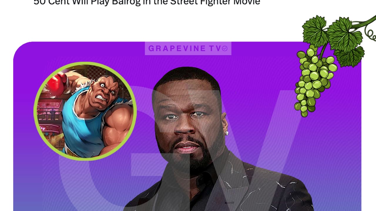 50 Cent Will Play Balrog in the Street Fighter Movie