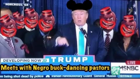 Pro Black Sambos, Trump and Negro Pastors.