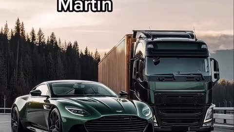 Rolls Royce and Truck