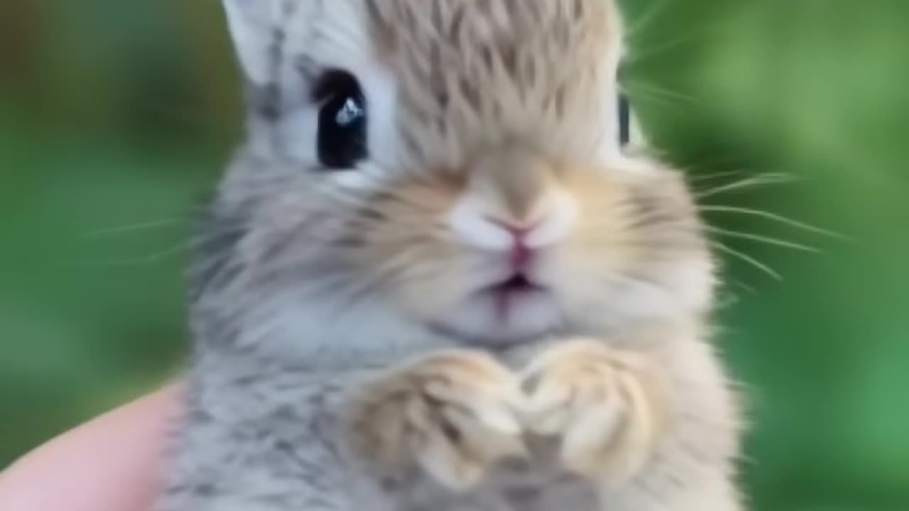 Mind-Blowing! 🤯 Cosmic Cuteness Unleashed: Baby Bunny's Intergalactic Charm Offensive! 🐰🌠