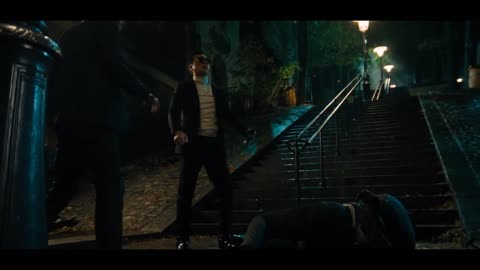 John Wick & Caine Take On the Stairs – Ultimate Fight Scene
