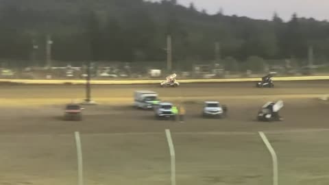 Grays Harbor Raceway - SCCT Speedweek Finale Race #8 - 360 Sprints, & Modifieds - 7/27/25