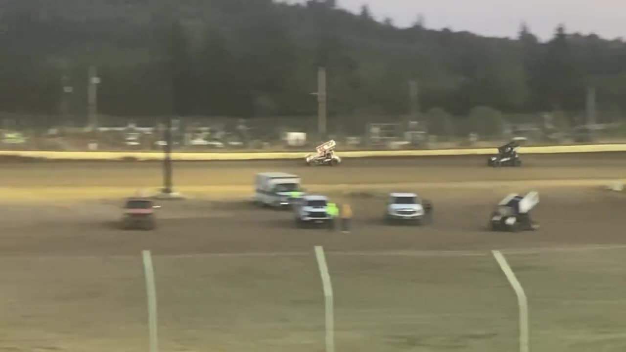 Grays Harbor Raceway - SCCT Speedweek Finale Race #8 - 360 Sprints, & Modifieds - 7/27/25