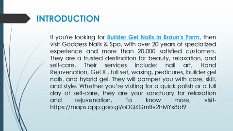 If you're looking for beautiful Builder Gel Nails in Braun's Farm