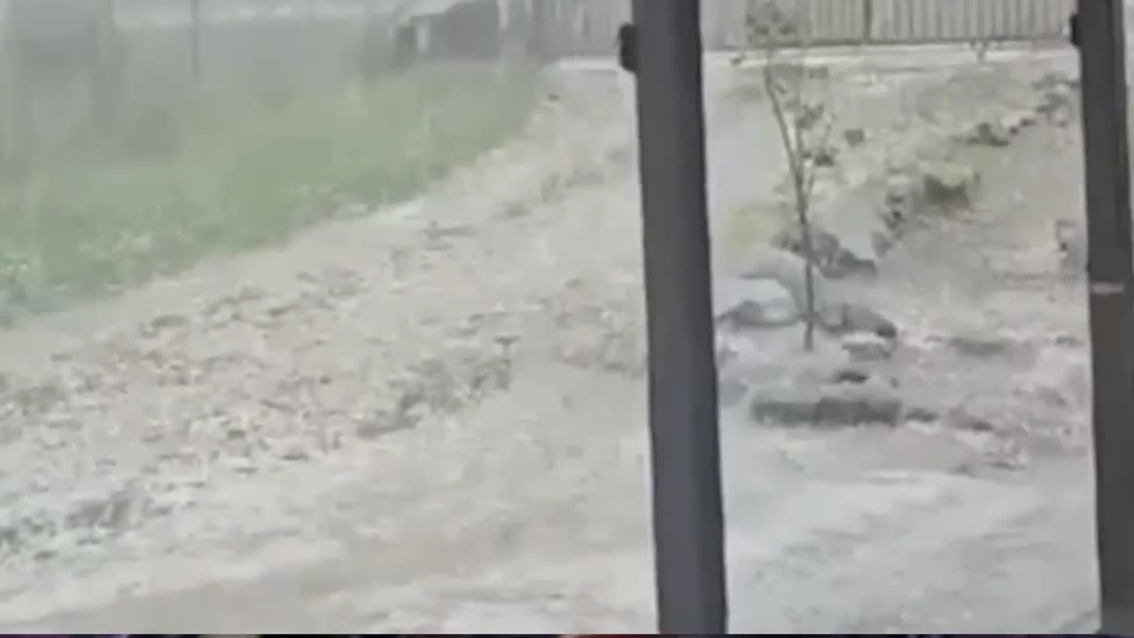 RUMUNSKO - SILNÉ BOUŘKY A ZÁPLAVY 18.8.2025