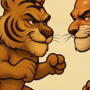 EL CLÁSICO: EL LEÓN y sus rugidos. EL TIGRE y sus gemidos