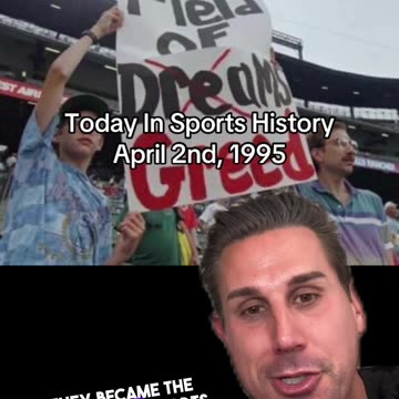 THE HISTORIC SPORTS MOMENT OF APRIL 2nd, 1995