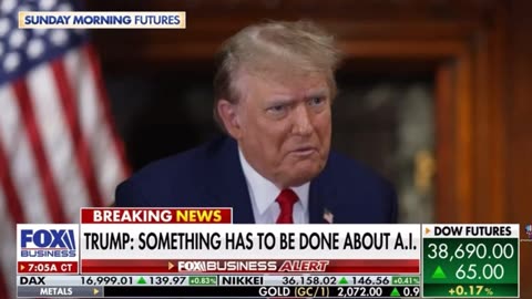 Trump - Artificial Intelligence is the most dangerous thing we have today in the world!