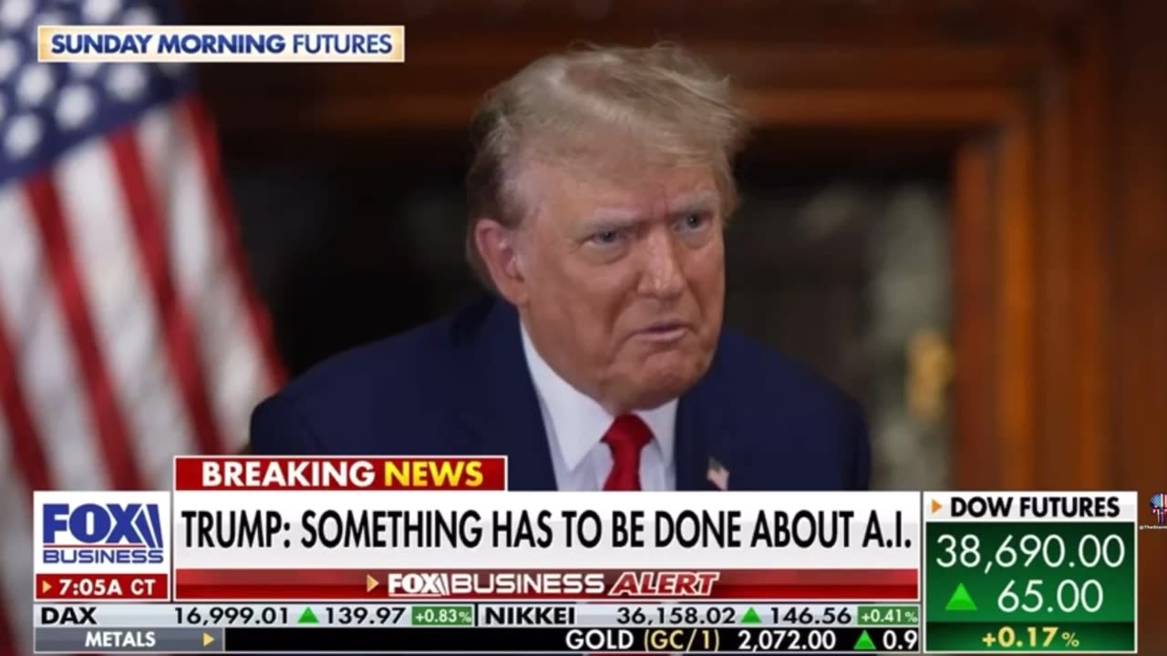 Trump - Artificial Intelligence is the most dangerous thing we have today in the world!