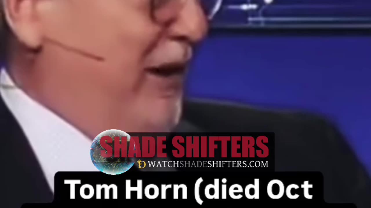 Tom Horn Explains the last Pope. Do more research on him, he’s a gem