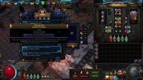Early day of fishing now time to farm Poison Holy Relic Necro