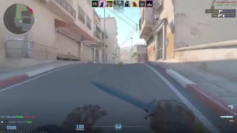 Counter-Strike: I Got Shot by an Enemy Sniper