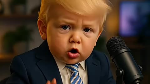 Baby Trump speaks again