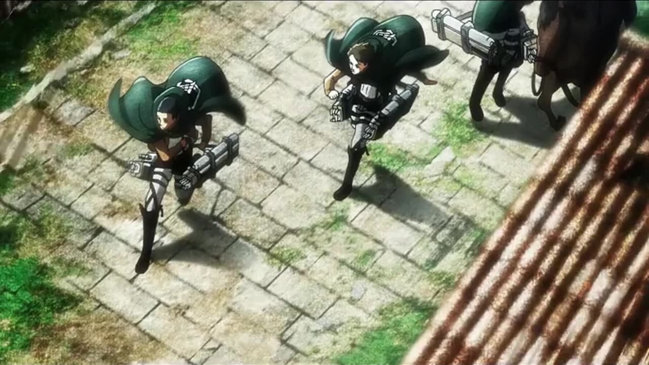 Erwin’s RISKY Gamble! 🌴 ‘One Titan in the Jungle…’ | AoT’s Most Tense 20 Seconds