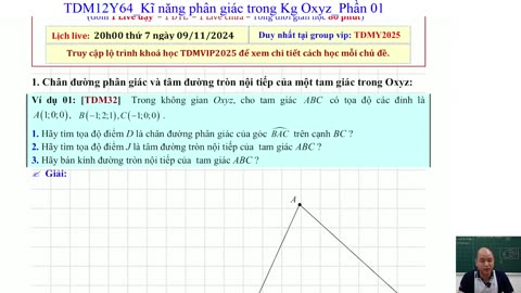 "TDM12Y23. Kĩ năng phân giác 01 "