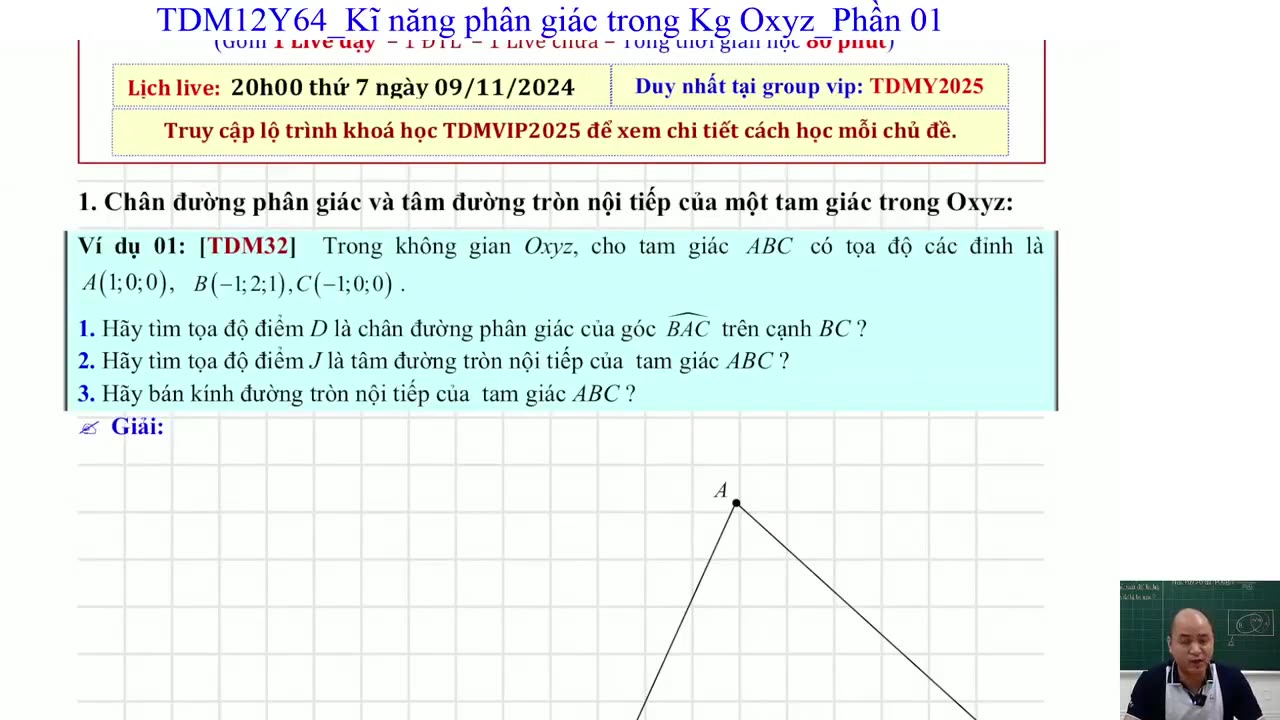 "TDM12Y23. Kĩ năng phân giác 01 "