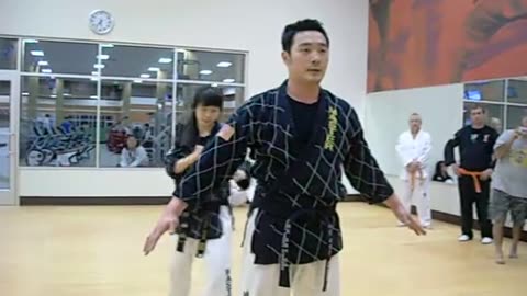HAPKIDO GREEN BELT ONE STEP SPARRING (CLOSE UP) BALLY'S TMA