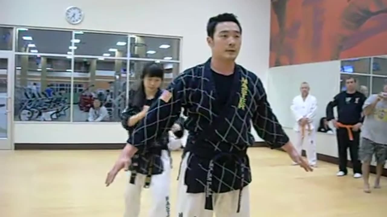 HAPKIDO GREEN BELT ONE STEP SPARRING (CLOSE UP) BALLY'S TMA