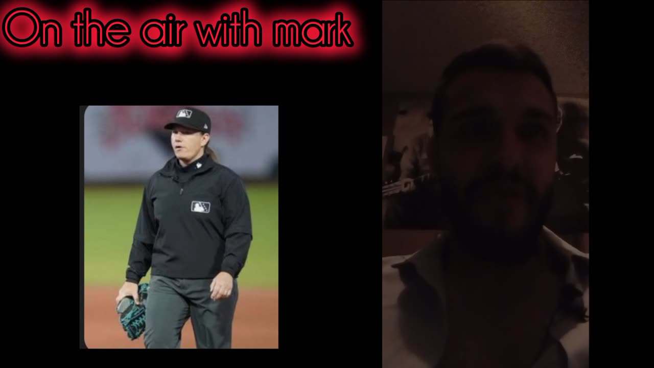 Girl in major league baseball