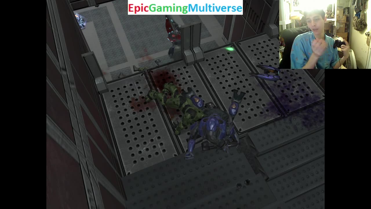 Halo 2 Campaign Mode Cairo Station Level On Legendary Difficulty Walkthrough Gameplay Part #1