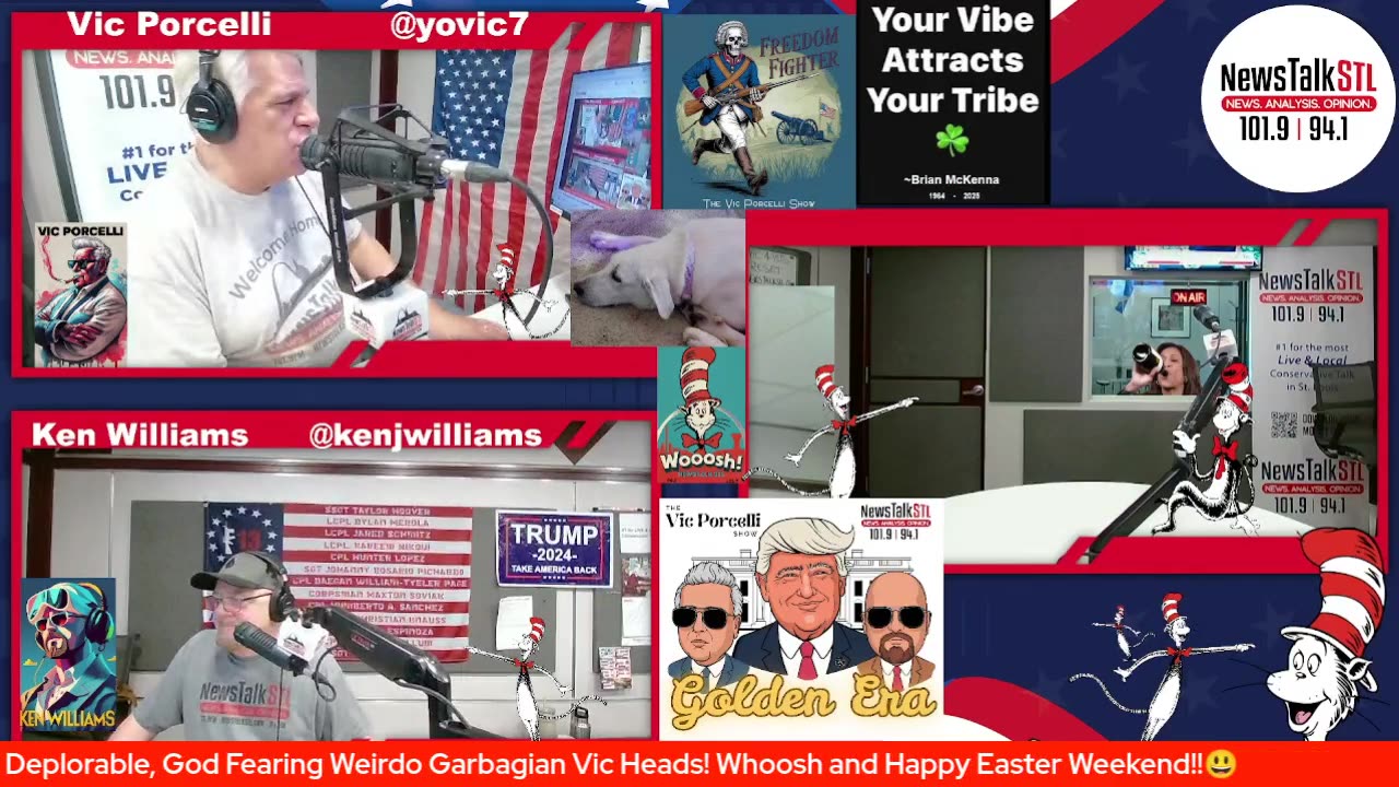 The Vic Porcelli Show – NewstalkSTL – 04-18-25
