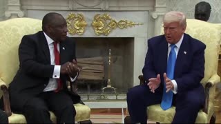 Trump Confronts SA President: Why Aren't You Arresting Those Calling For Killings?