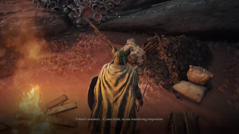 Elden Ring PC | Nomadic Merchant location from Astray from Caelid Highway North site of grace