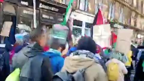 PALESTINE & CLIMATE MARCH GLASGOW