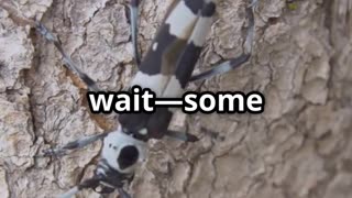 🪲👂 The Incredible Longhorn Beetle – It Hears Through Its Legs! 🦻🦗