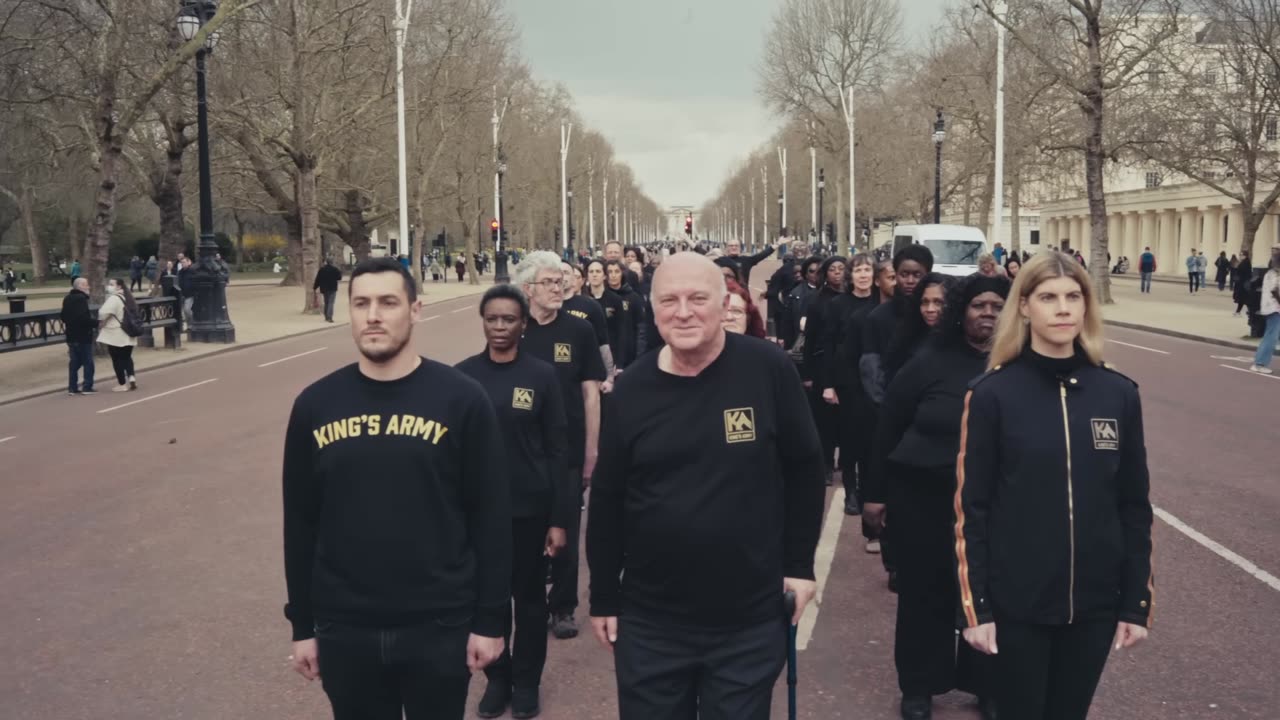 KING'S ARMY Shakes Buckingham Palace with the Word of God