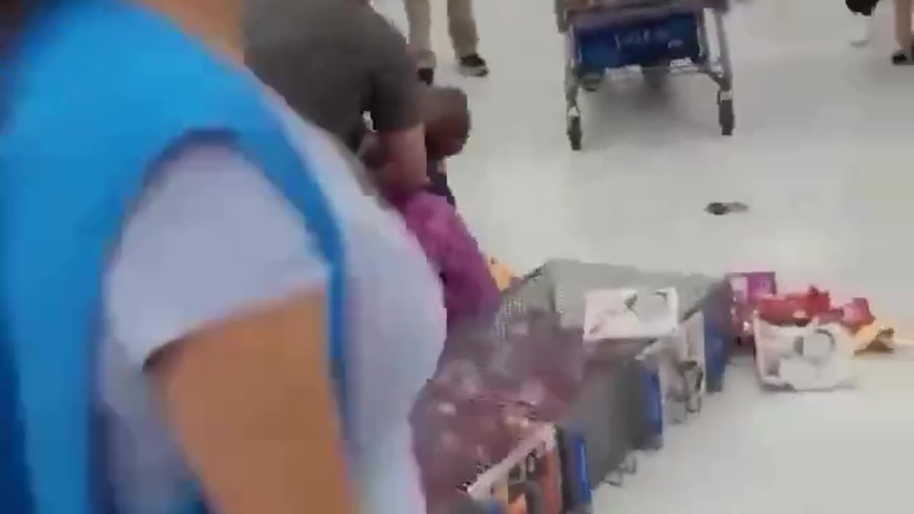 This unhinged woman thought she could assault a cop like it's GTA.