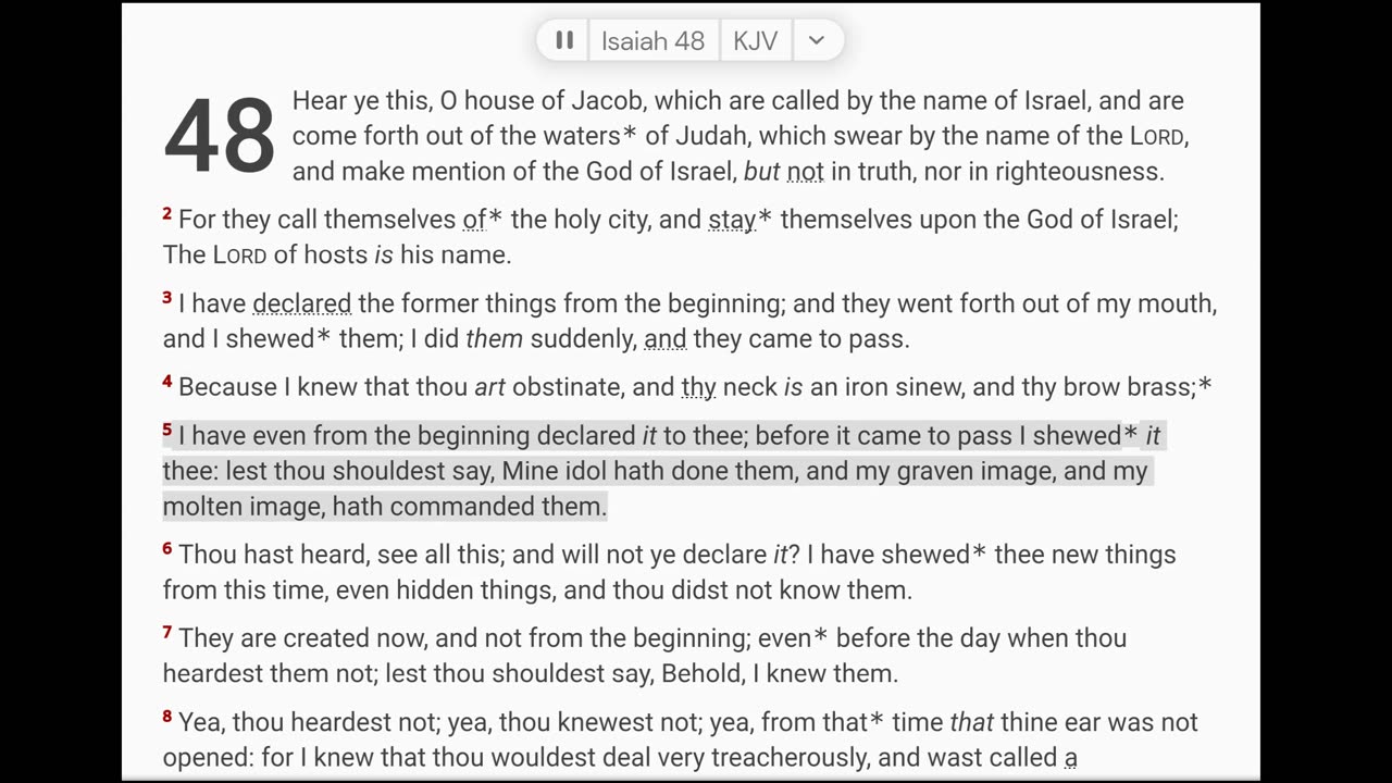 September 25 Scripture Reading