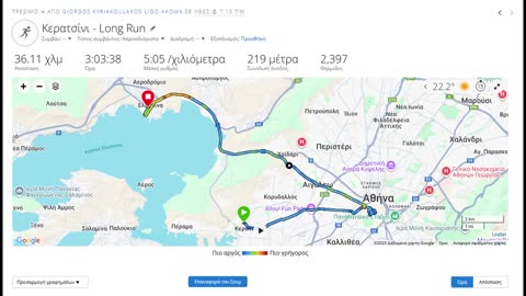 «36 χλμ Προπόνηση + Ημιμαραθώνιος – Προετοιμασία Spartathlon» Λίγο Ακόμα! #ligoakoma