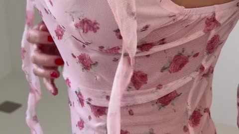 She is stunning in this dress