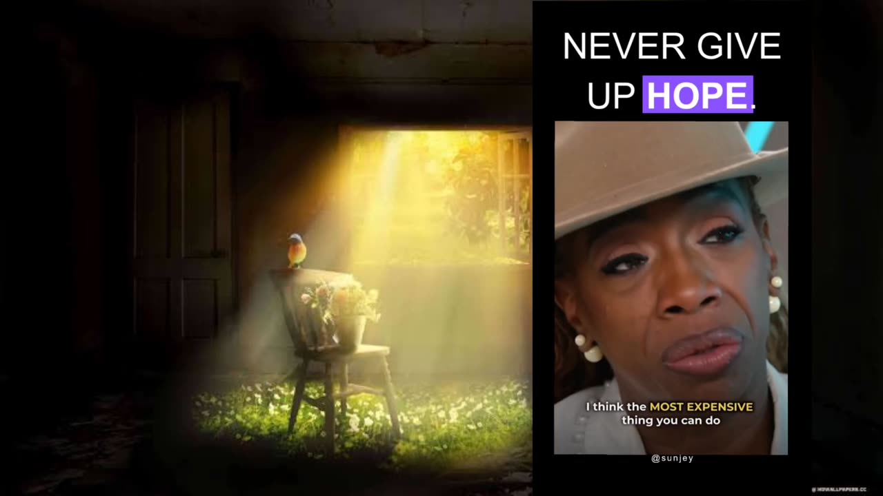 Never give up HOPE