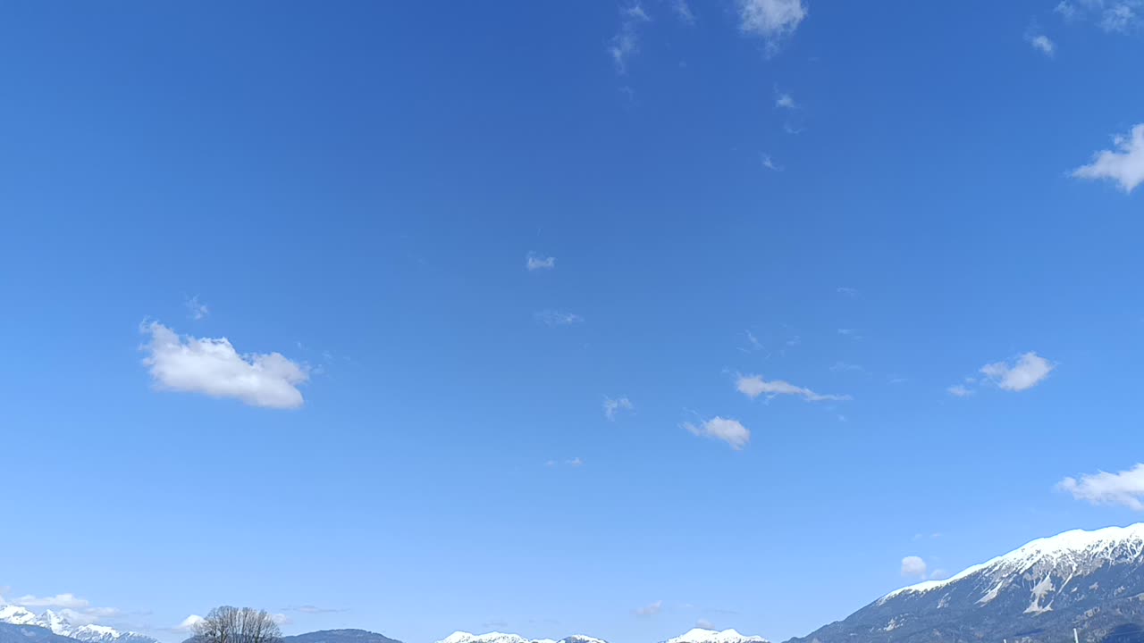 Beautiful views of the Slovenian mountains