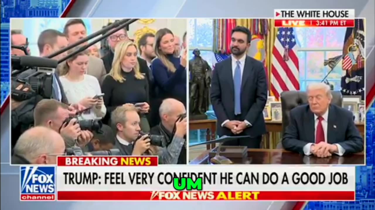 🟢 President Trump Meets With Mamdani In The Oval Office