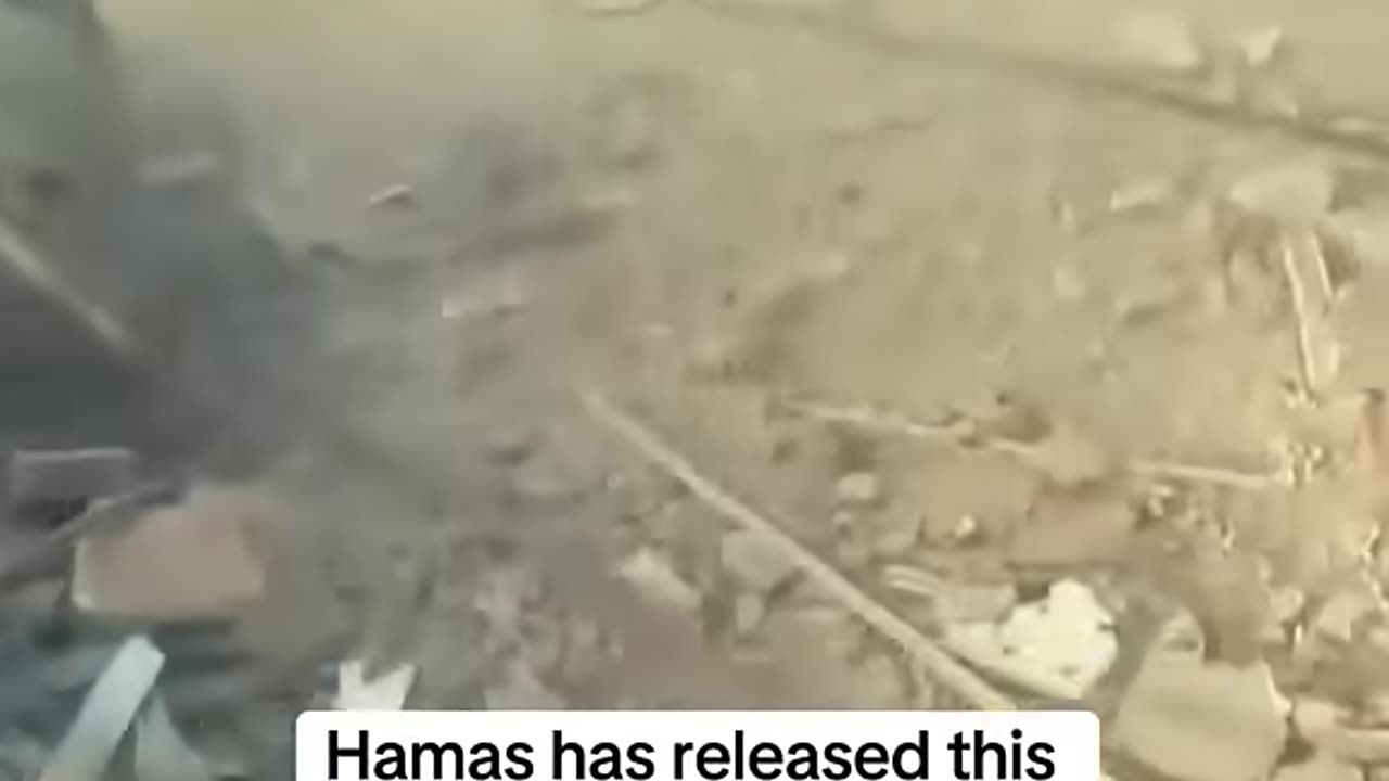 Hamas video appears to show street fighting