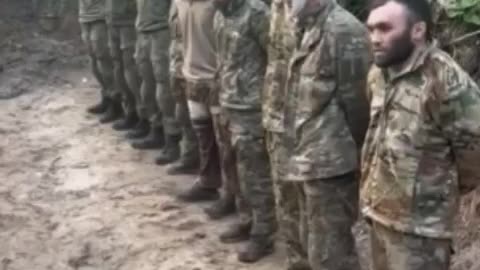 Entire Squad Surrenders to Ukrainians