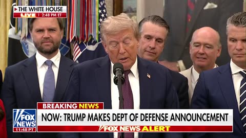 BREAKING: President Trump announced that Space Command