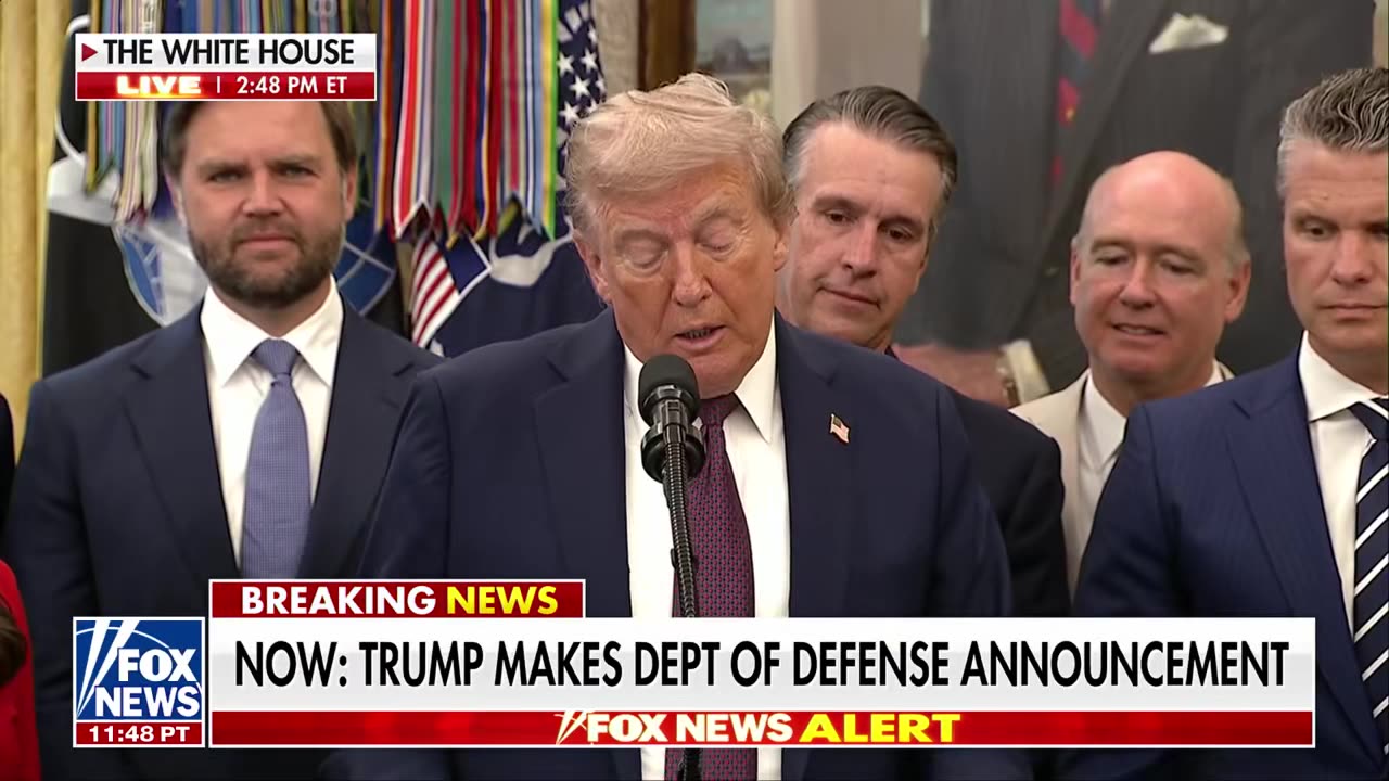 BREAKING: President Trump announced that Space Command