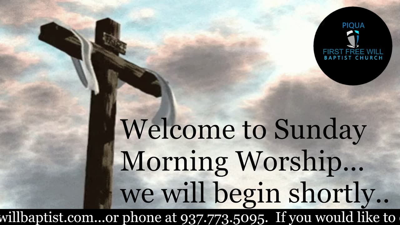 Sunday Morning Worship Service for November 23, 2025.