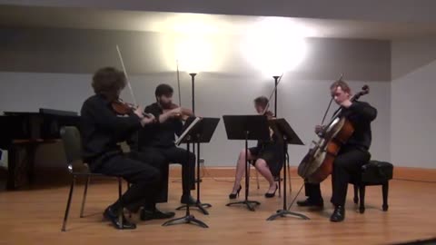 String Quartet No. 6 in F Minor, Op. 80, Felix Mendelssohn Mvt 1 and 2 (2015) (Composed 1847)