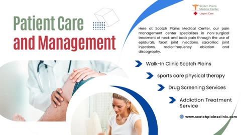 Pain Management Center in Scotch Plains