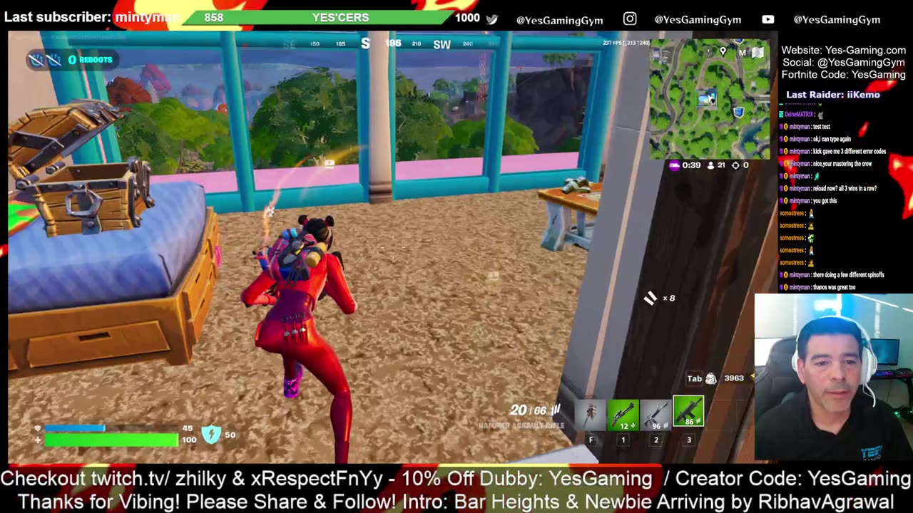 GG July on Fortnite Daily Show with Host DjS Oh YES! Gaming in Fishers